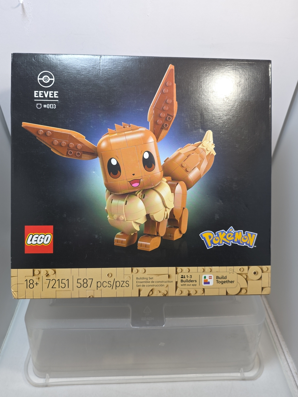 LEGO Pokémon Eevee 72151 Building Set 587 Pieces New Sealed 2026 (F4)